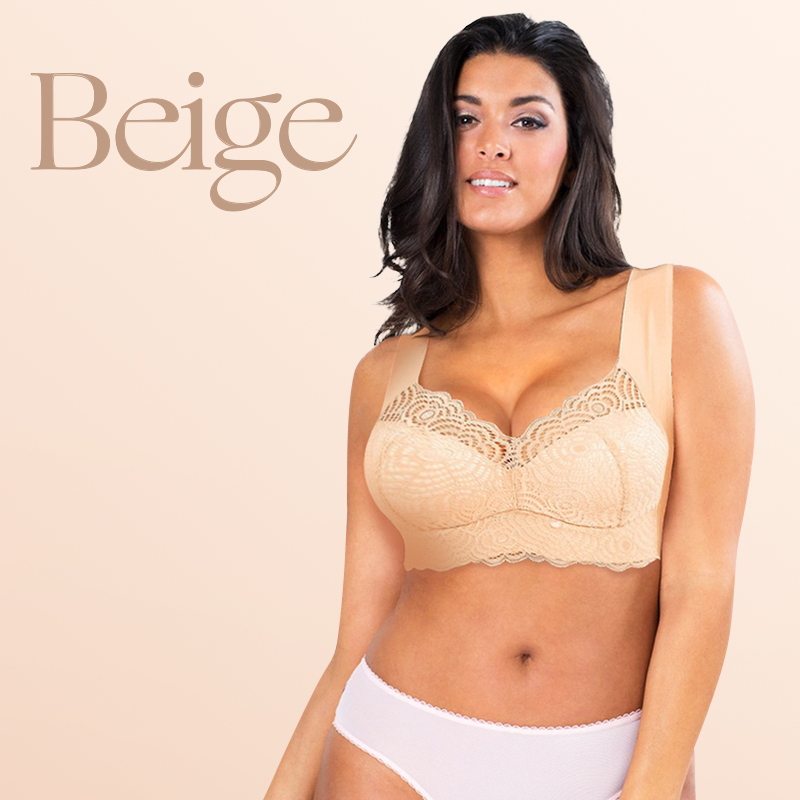 Shegrienyc® Ultimate Lift Stretch Full-Figure Seamless Lace Bra