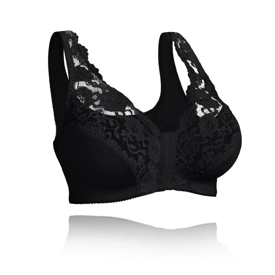 Shegrienyc® Front Hook Lace Bra