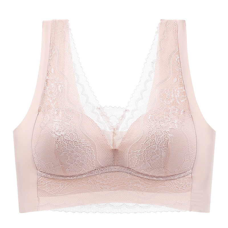 Shegrienyc® Lace anti-exposure seamless bra