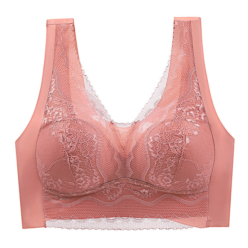 Shegrienyc® Lace anti-exposure seamless bra