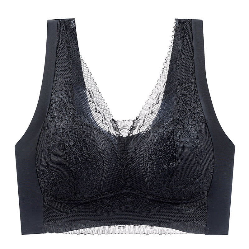 Shegrienyc® Lace anti-exposure seamless bra