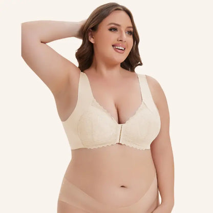 🏆LAST DAY 49% OFF - Front Closure 5D Shaping Wire-Free Support Bra