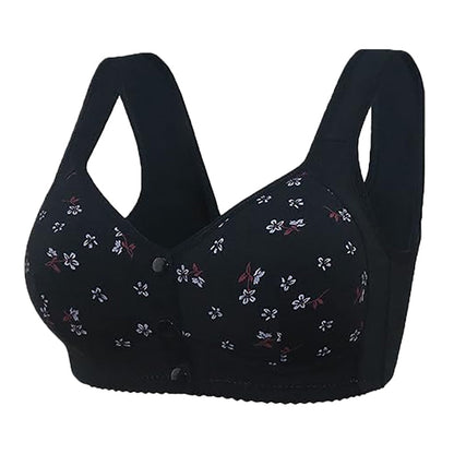 Everyday Cotton Full Coverage Front Button Bra