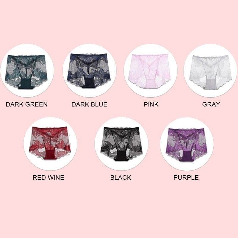 Ladies Silk Lace Handmade Underwear Pack✨