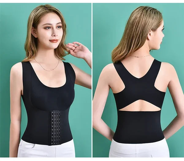 💕Mother's Day Sale 🔥3-in-1 Waist Buttoned Bra Shapewear