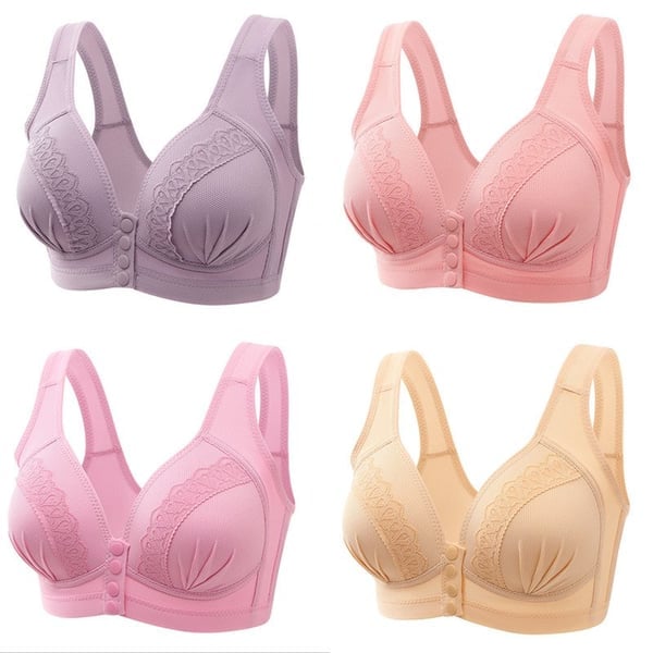 BUY 1 GET 2 FREE(Please add 3 pcs to cart)❤️Front-Closure Bra