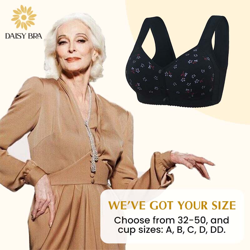 Everyday Cotton Full Coverage Front Button Bra