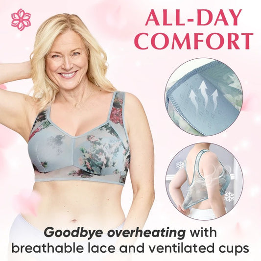 Last day 80% OFF-Lace Buttonless Comfortable Bra