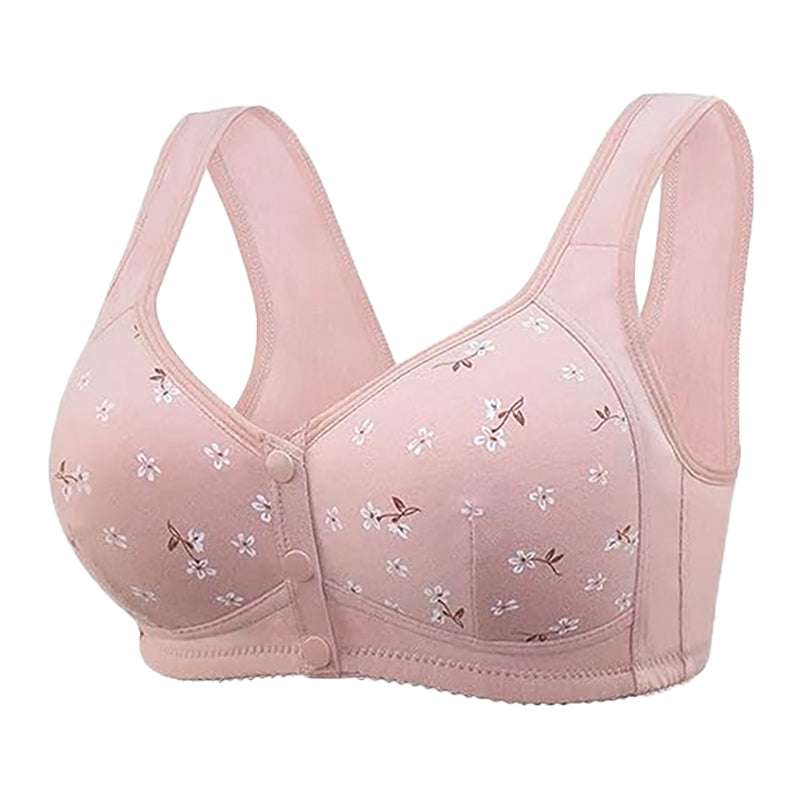 Everyday Cotton Full Coverage Front Button Bra