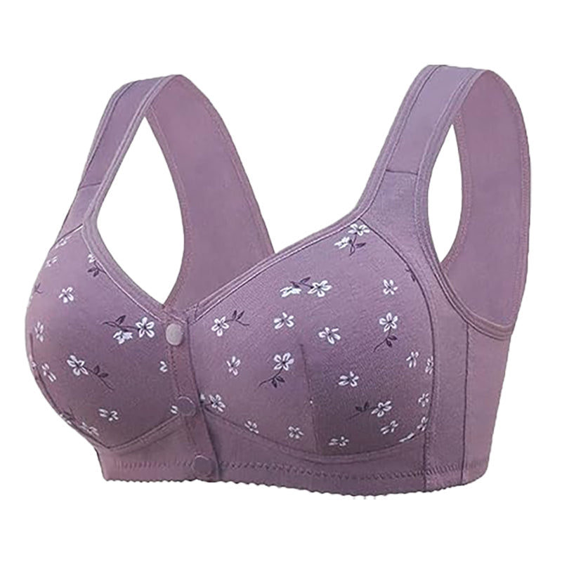 Everyday Cotton Full Coverage Front Button Bra