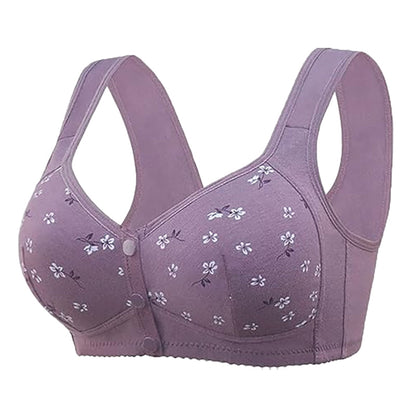 Everyday Cotton Full Coverage Front Button Bra