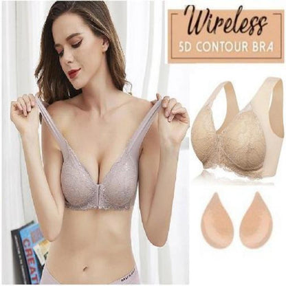 【PAY 1 GET 3💝】1# SPRING AND SUMMER COLLECTION SALE OFF 60% 5XL Front Closure 5D Contour BRAS