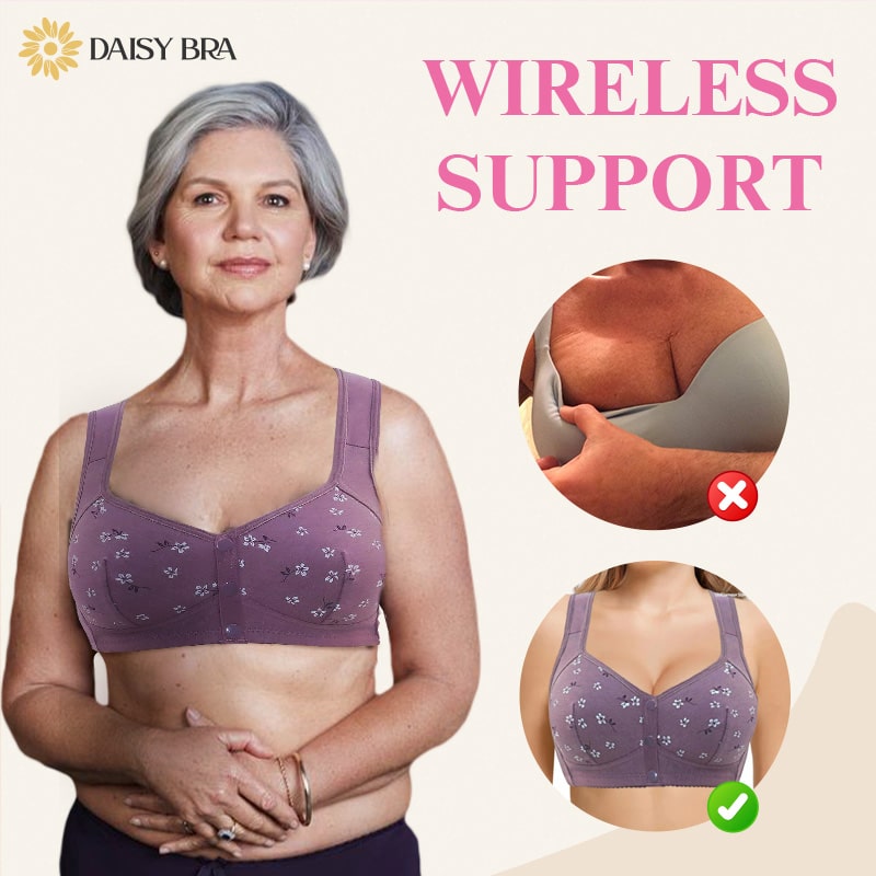 Everyday Cotton Full Coverage Front Button Bra