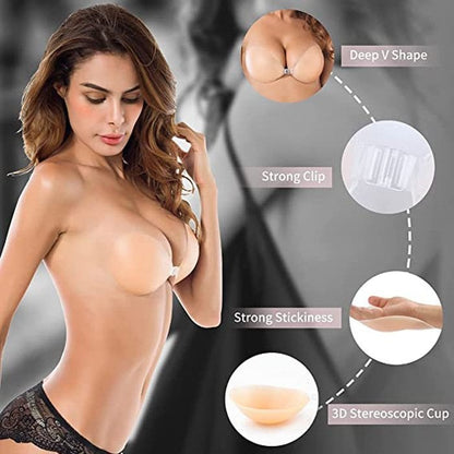 Adhesive invisible gathering bras🔥Buy 3 Pay 2🎁Free shipping