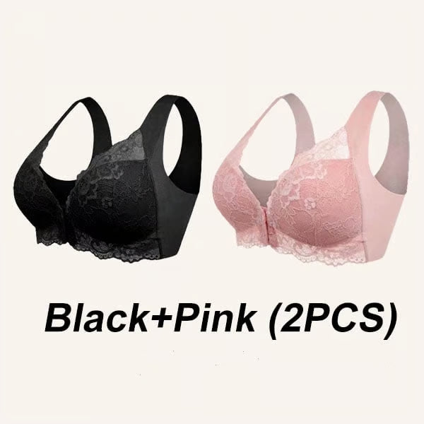 🏆LAST DAY 49% OFF - Front Closure 5D Shaping Wire-Free Support Bra