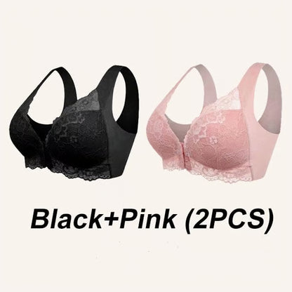 🏆LAST DAY 49% OFF - Front Closure 5D Shaping Wire-Free Support Bra