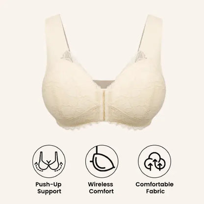 🏆LAST DAY 49% OFF - Front Closure 5D Shaping Wire-Free Support Bra