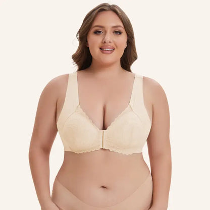 🏆LAST DAY 49% OFF - Front Closure 5D Shaping Wire-Free Support Bra