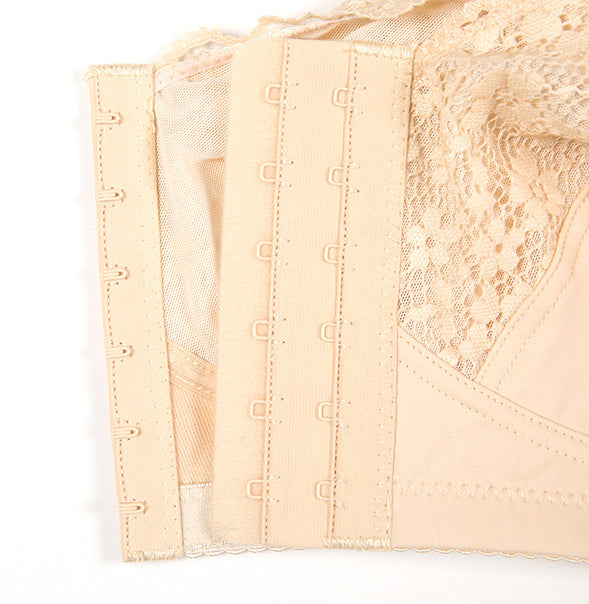 FULL COVERAGE FRONT HOOKS LACE BRA