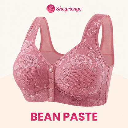 Shegrienyc - 70% OFF - Front Closure Breathable Cotton Lifting Bra for Seniors