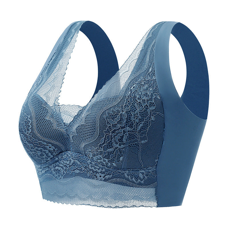 Shegrienyc® Lace anti-exposure seamless bra