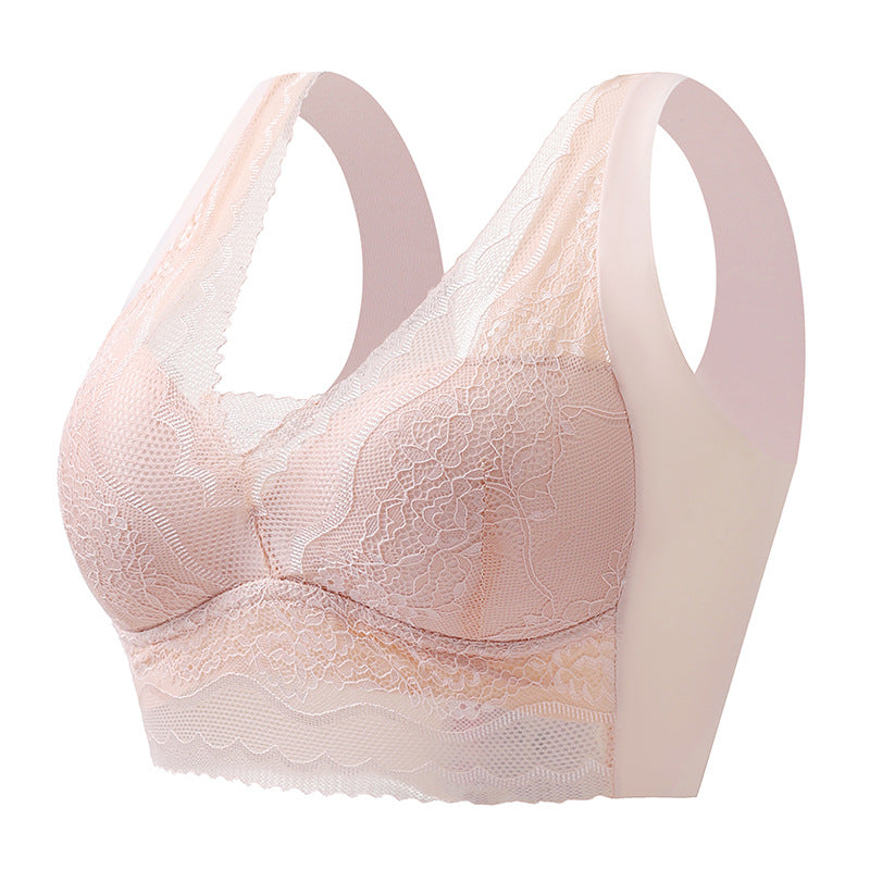 Shegrienyc® Lace anti-exposure seamless bra