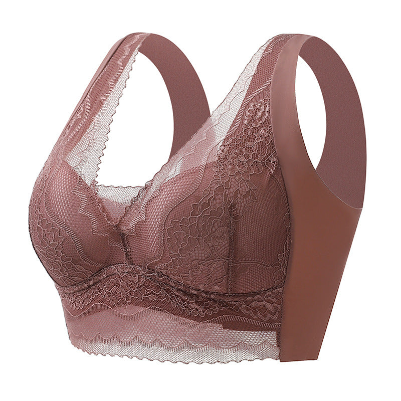 Shegrienyc® Lace anti-exposure seamless bra