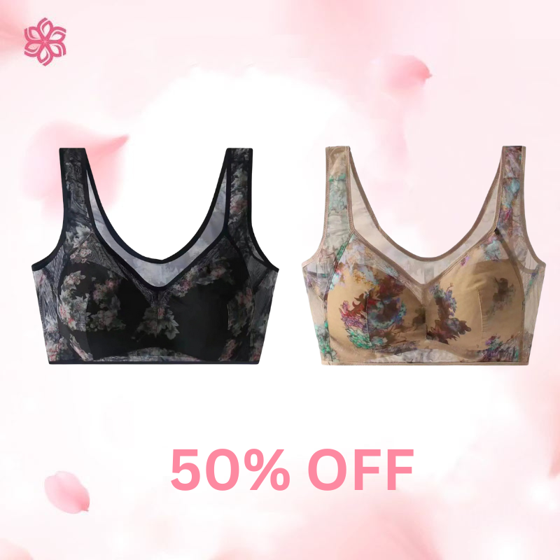 Last day 80% OFF-Lace Buttonless Comfortable Bra