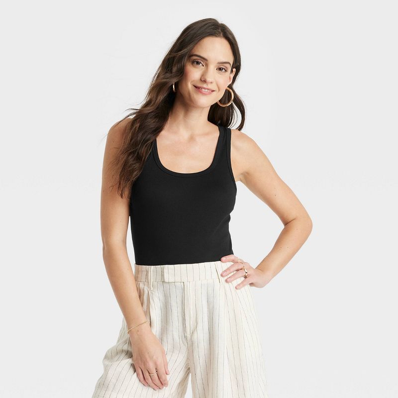 Perfect Cotton Tank Tops with Shelf Bra