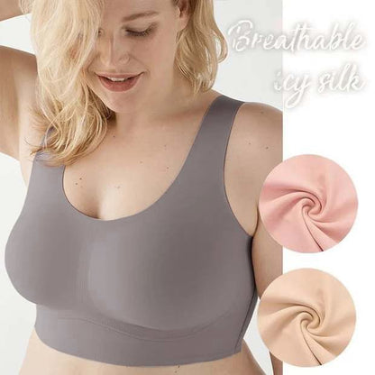 ✨Plus Size Ultra Comfort Seamless Shaping Wireless Support Bra