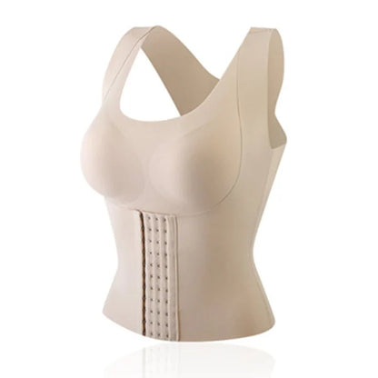 💕Mother's Day Sale 🔥3-in-1 Waist Buttoned Bra Shapewear