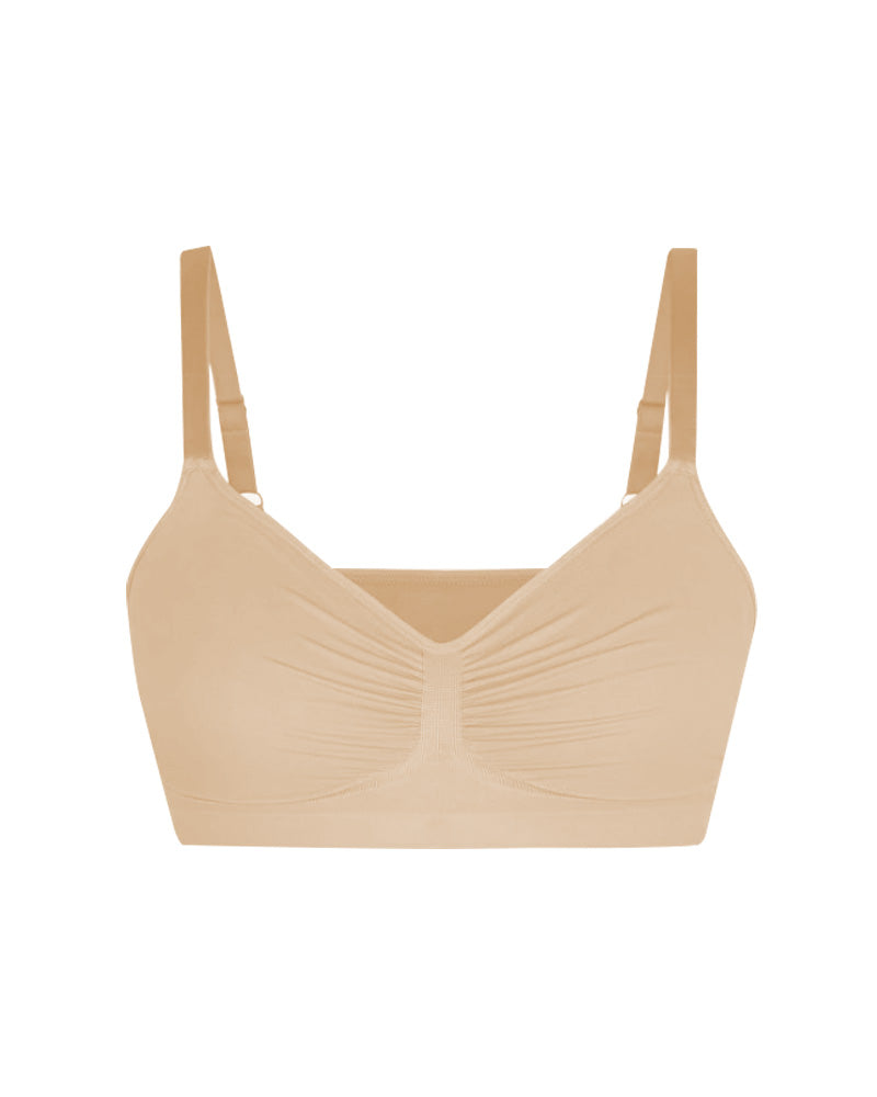 Women's Full Coverage Non-Padded Wireless Sculpt Bra