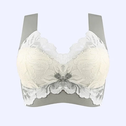 2022 NEW ARRIVAL 🧚‍♀️ White Lace Plus Size Bra 👰 (M-5XL)