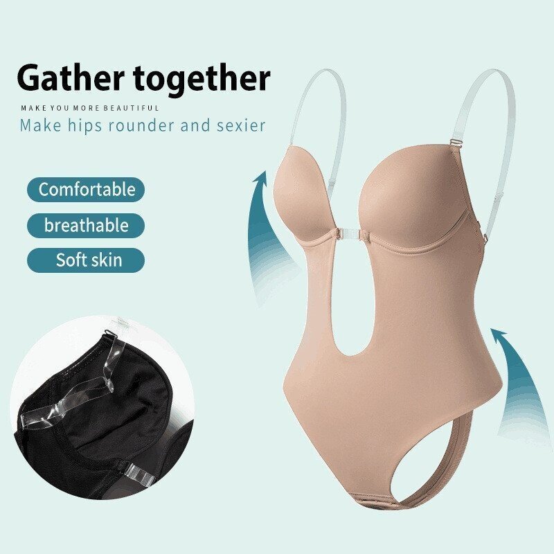 Backless Body Shaper Bra