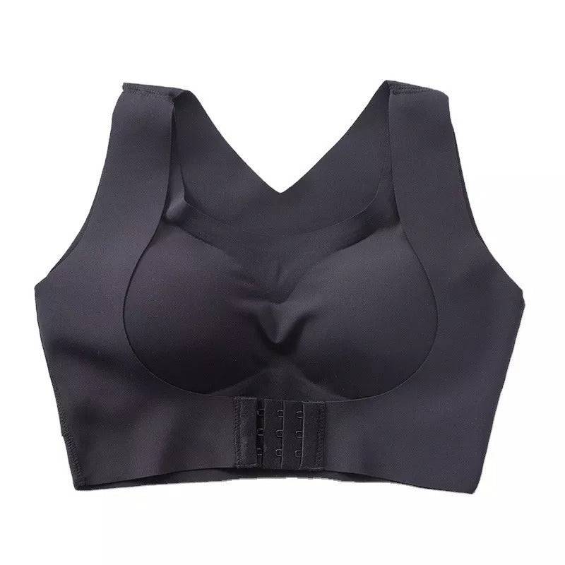 Shegrienyc® Seamless Front Buckle Support Bra