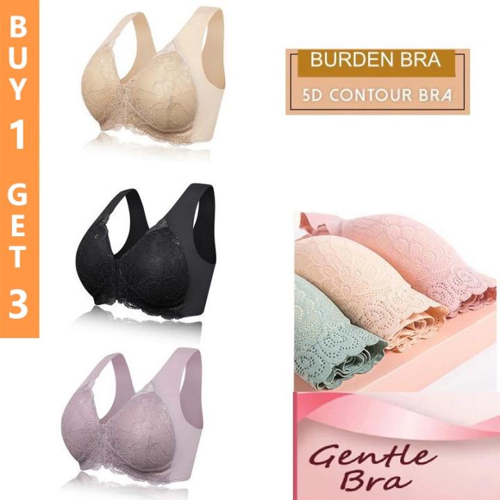 【PAY 1 GET 3💝】1# SPRING AND SUMMER COLLECTION SALE OFF 60% 5XL Front Closure 5D Contour BRAS