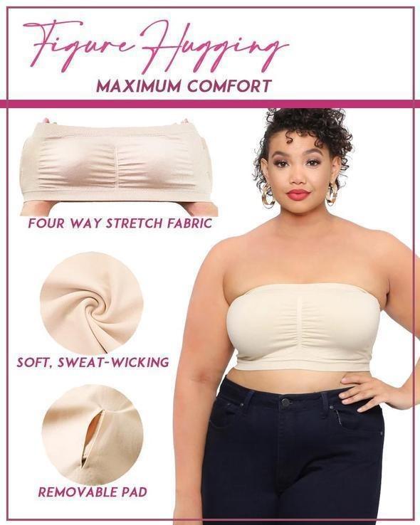 🔥【PAY 1 GET 3】SUPPORTIVE BANDEAU BRA