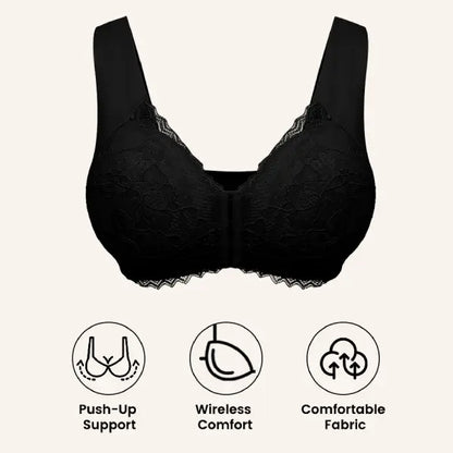 🏆LAST DAY 49% OFF - Front Closure 5D Shaping Wire-Free Support Bra