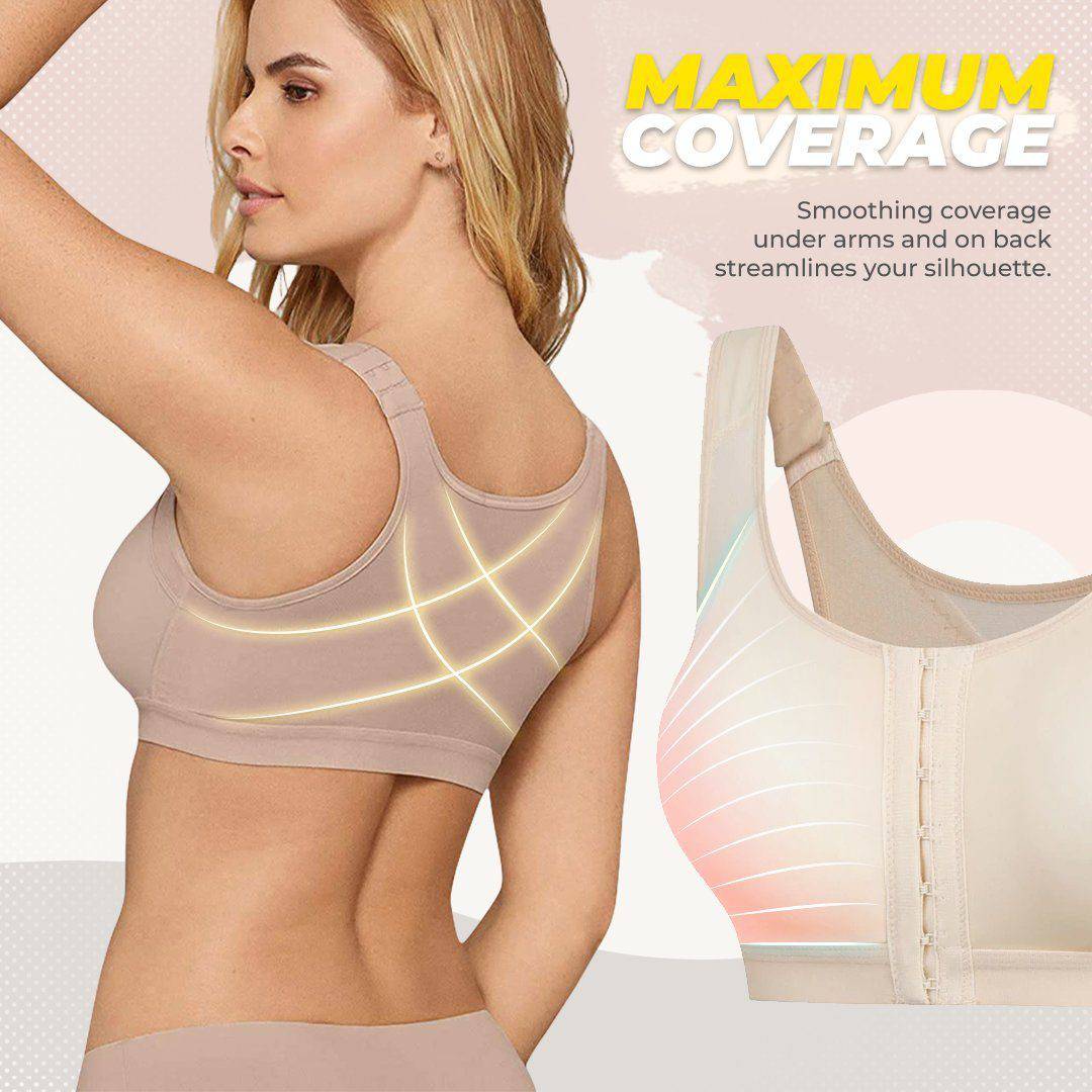 Shegrienyc® Front Closure Support Sport Bra