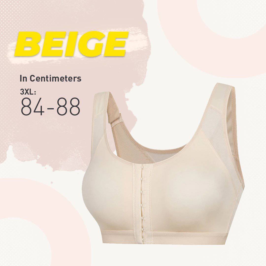 Shegrienyc® Front Closure Support Sport Bra